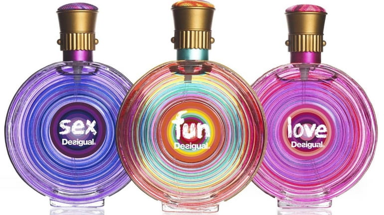 Desigual bedazzles with a trio of mod new scents --...