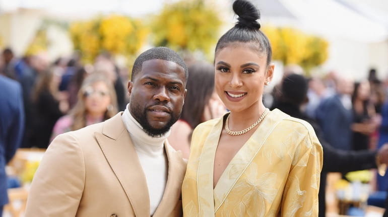  Kevin Hart and Eniko Parrish Hart attend the Roc Nation...