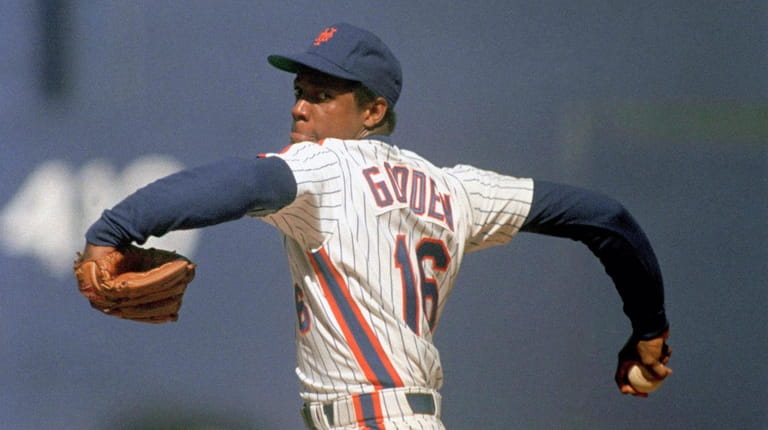 Mets pitcher Dwight Gooden in 1985.