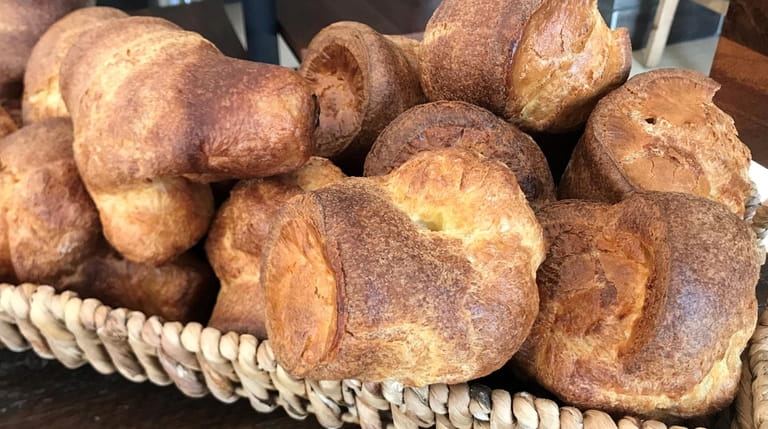 Popovers are the specialty at Heritage Bakers in Glen Cove.