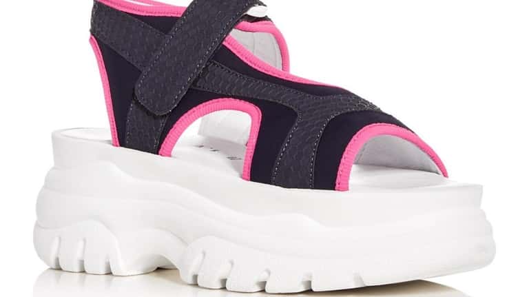 HAUTE HYBRID - Part Dad sneaker, part Velcro sandal--the women's...