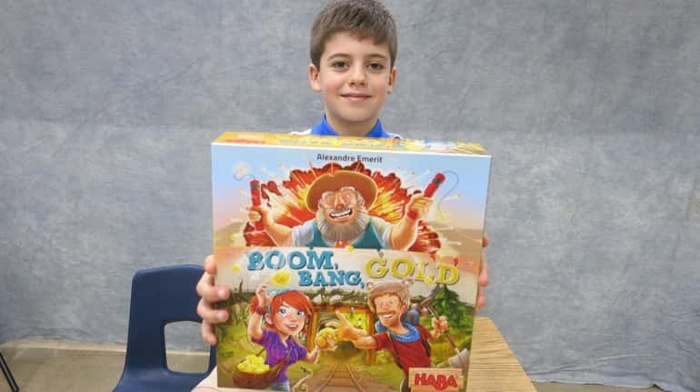 Kidsday reporter Ian Loring tested the board game Boom Bang...