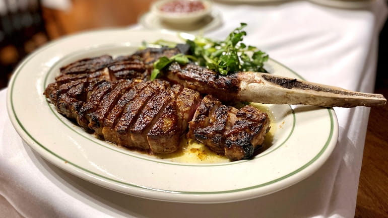 The Colorado rib steak at 5 De Mayo Steakhouse in...