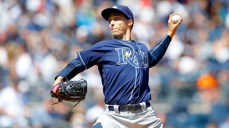 Blake Snell of the Tampa Bay Rays pitched well against...