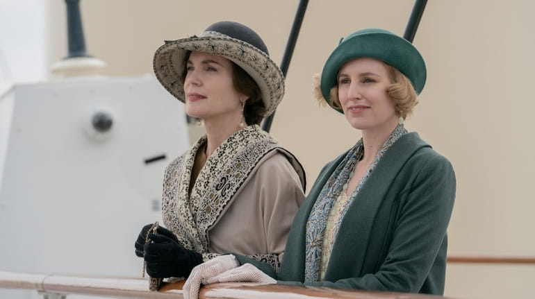 Elizabeth McGovern stars as Cora Crawley, Countess of Grantham, left,...