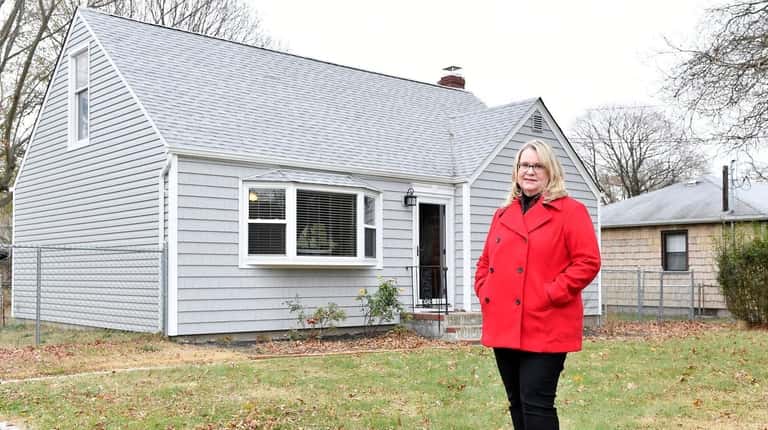 After her divorce, Lorraine Vanek, 59, bought a smaller home...