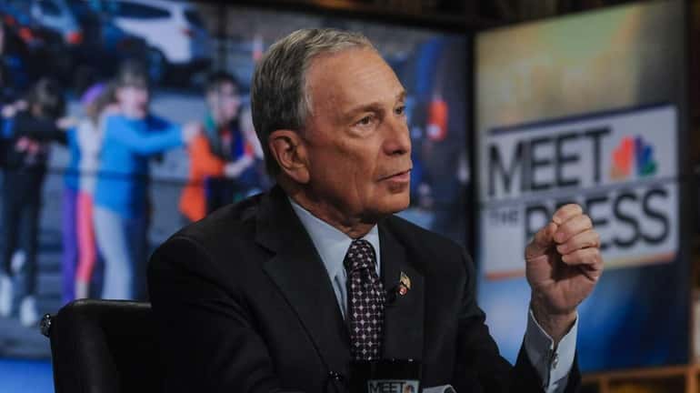 New York City Mayor Michael Bloomberg appears in a pre-taped...