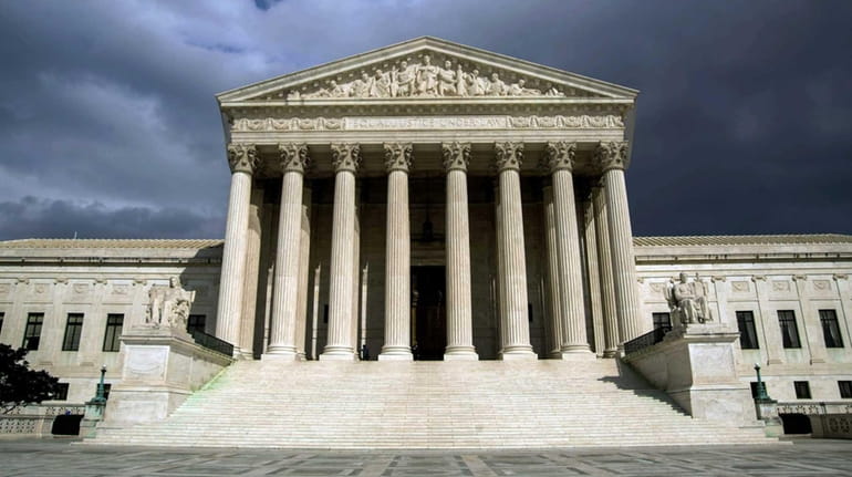The Supreme Court building is shown in an undated image.