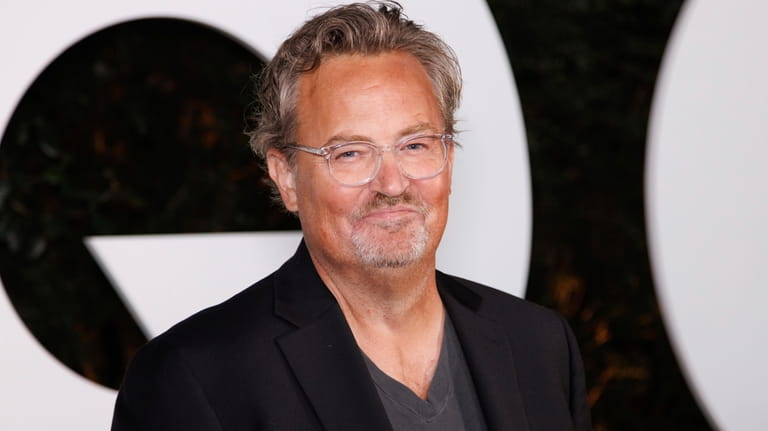 Matthew Perry arrives at the GQ Men of the Year...