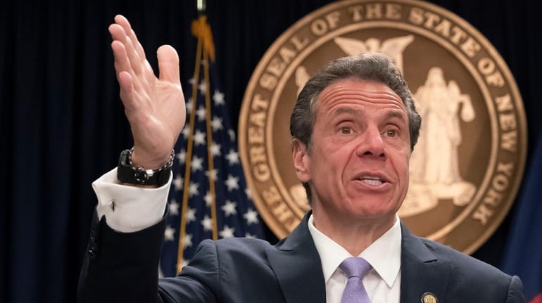 Gov. Andrew M. Cuomo, seen here on May 12, vowed...