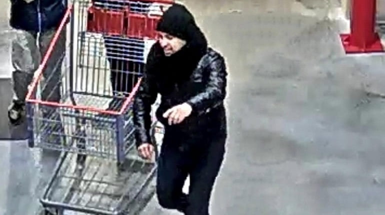 A suspect in the Christmas Eve jewelry theft at Costco...