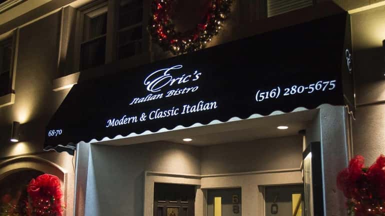 Eric's Italian Bistro in Mineola and more Long Island restaurants...