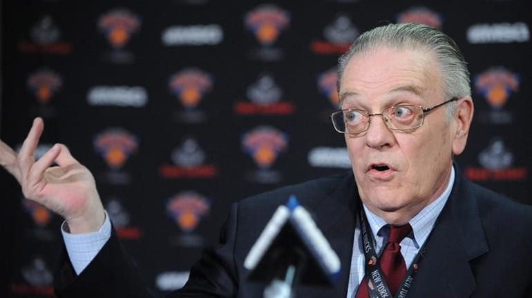Knicks president Donnie Walsh will explore trades, including one involving...