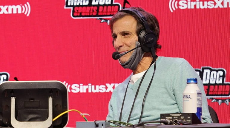 SiriusXM host Chris Russo at Super Bowl LVI on February...