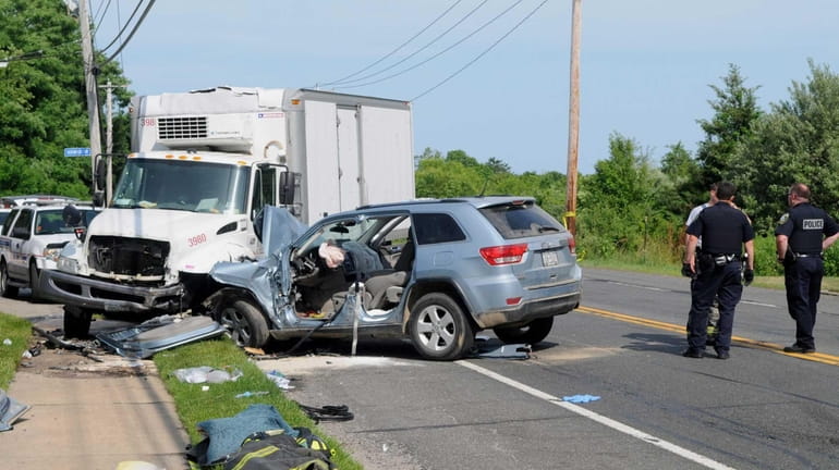 A Jeep driver died after a head-on crash with a...