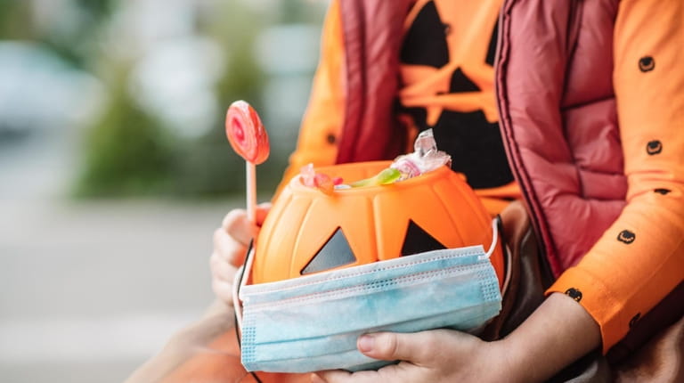 The Centers for Disease Control and Prevention is advising trick-or-treaters...