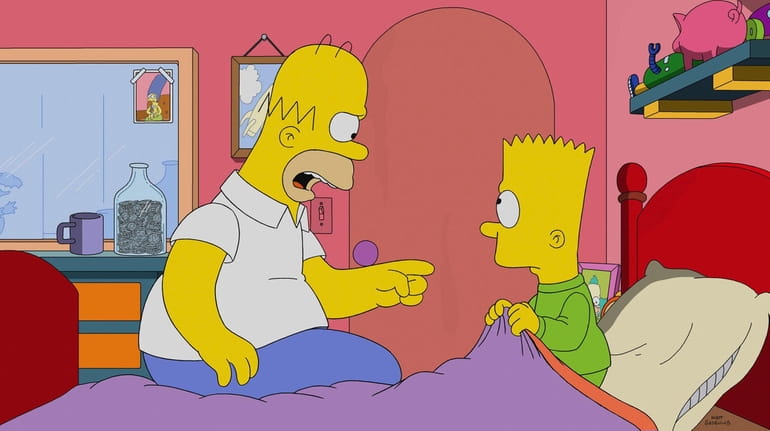 A scene from "Bart's Not Dead," the episode airing Sept....
