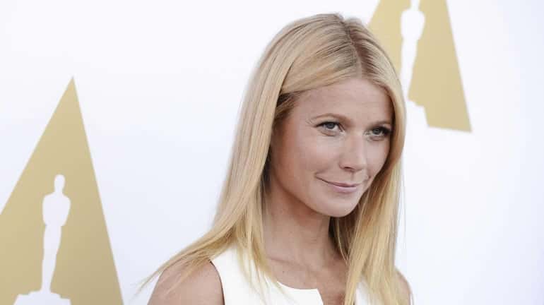 Gwyneth Paltrow poses on Wednesday, Oct. 8, 2014 in Los...