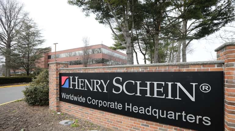 The worldwide corporate headquarters of Henry Schein Inc. in Melville.