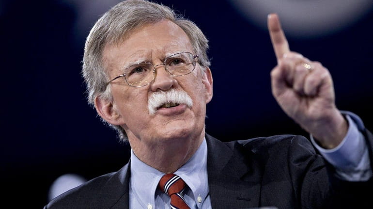 John Bolton, seen here on March 3, is President Donald...