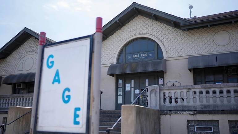 The Gage Park fieldhouse can be seen Thursday, March 28,...