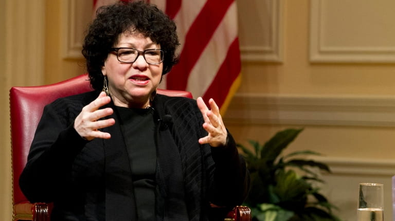 Supreme Court Justice Sonia Sotomayor is among 10 people who...