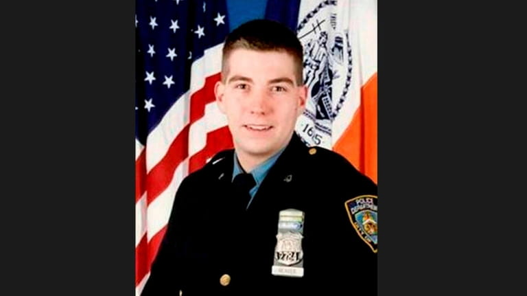 NYPD Officer Walter Weaver of Centereach was killed trying to...