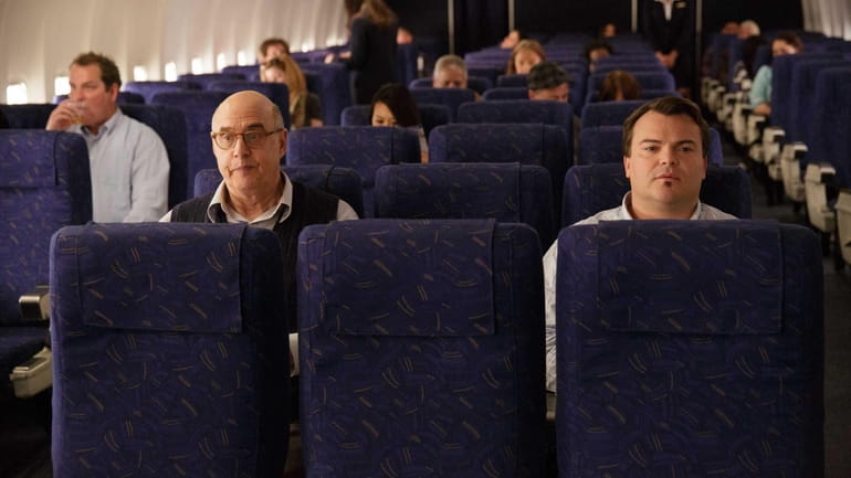 Jeffrey Tambor, left, and Jack Black in a scene from...