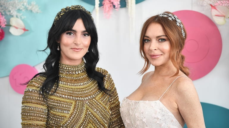 Aliana, left, and Lindsay Lohan are featured in the upcoming Netflix...