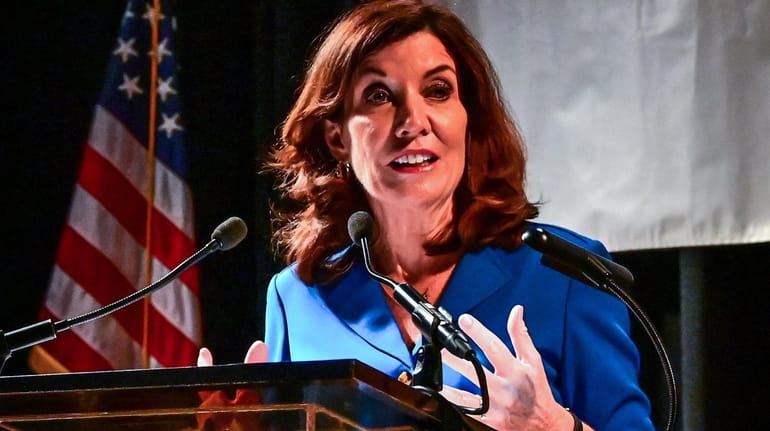 Two bills signed Monday by Gov. Kathy Hochul require telecommunications companies...