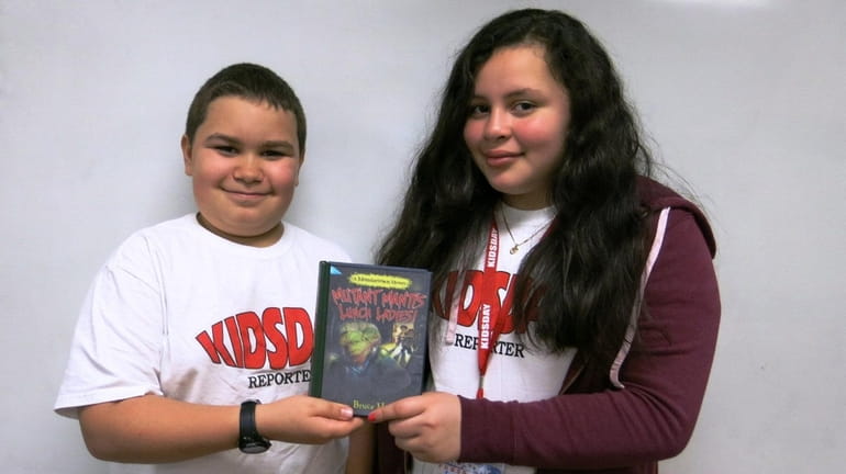 Kidsday reporters Jake Maass and Sanya Galiano recommend the book...