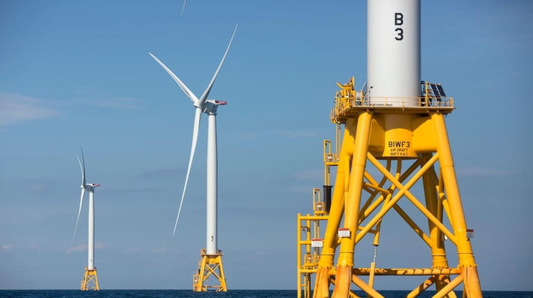 Massive wind turbines proposed for 15 miles off the coast...