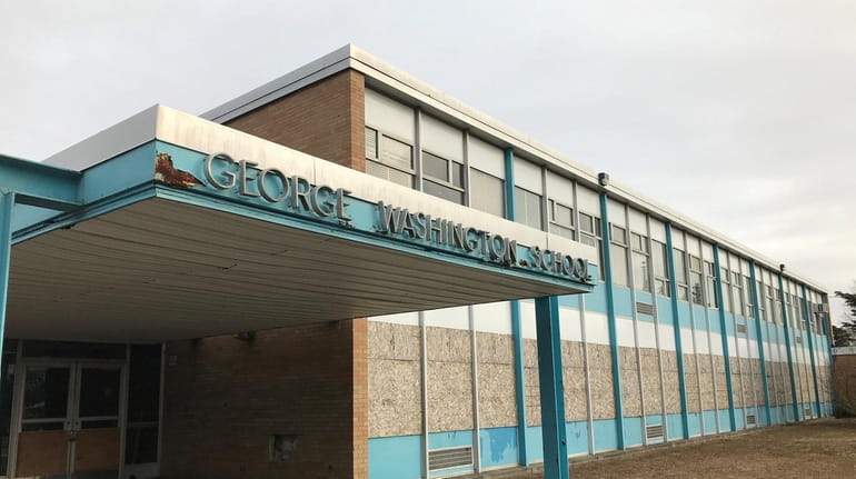 The George Washington School at 220 Washington Ave, Deer Park. 