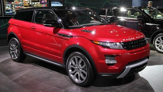 2012 Range Rover Evoque at the New York Auto Show,...