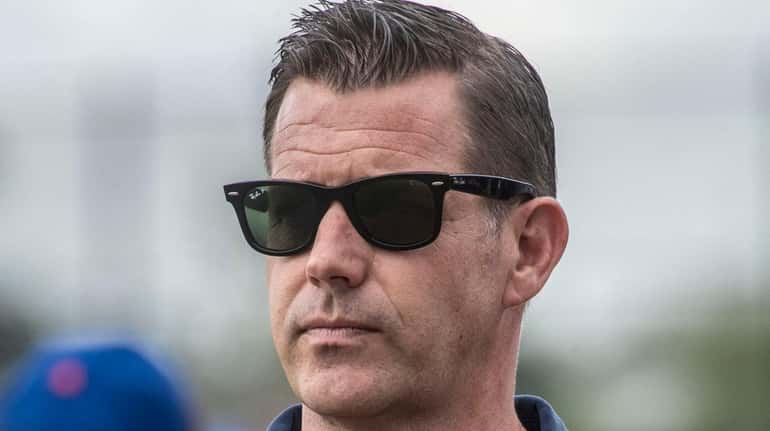 Mets general manager Brodie Van Wagenen during a spring training...