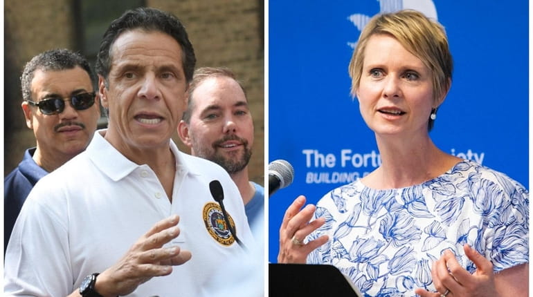 Gov. Andrew Cuomo and challenger Cynthia Nixon will look to...