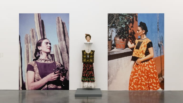 Photographs of Frida Kahlo, some never exhibited before, along with...