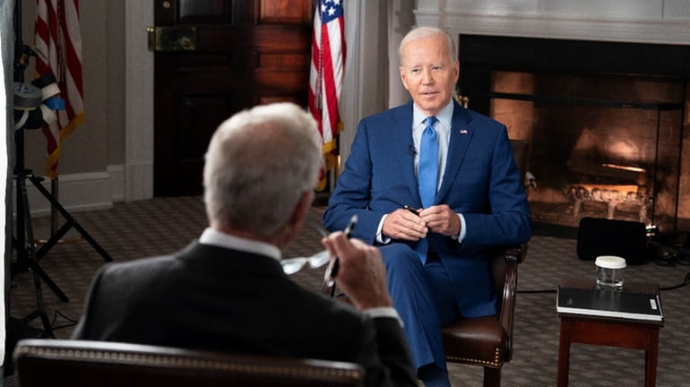 President Joe Biden told "60 Minutes" correspondent Scott Pelley "the...