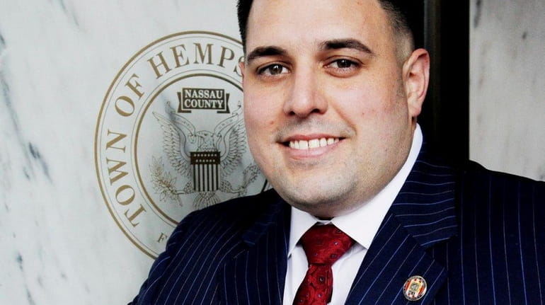 Hempstead Town Councilman Anthony D'Esposito voted Tuesday to give a...