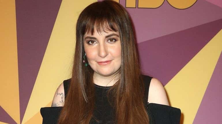 Lena Dunham attends HBO's Official Golden Globe Awards After Party...