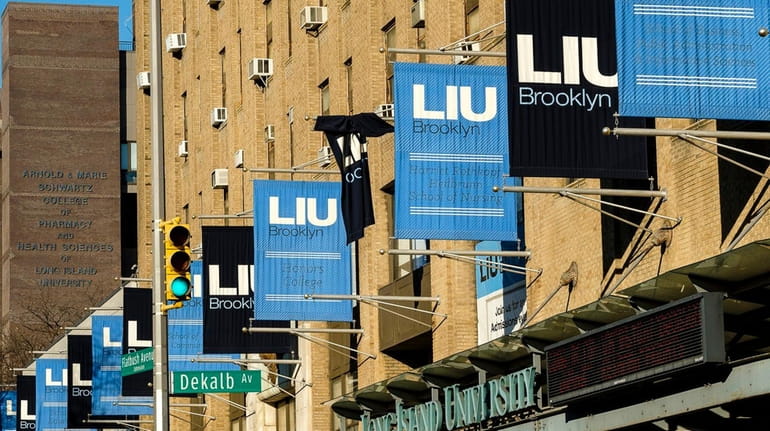 The LIU Brooklyn campus on Wednesday, Jan. 10, 2018.