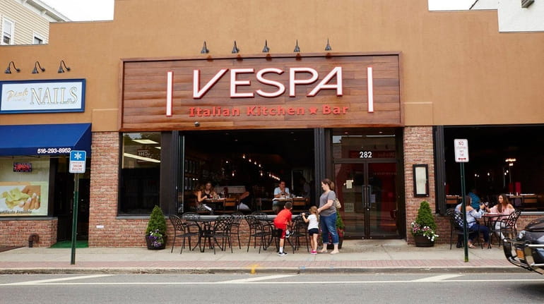 Vespa Italian Kitchen & Bar, on Main Street in Farmingdale,...