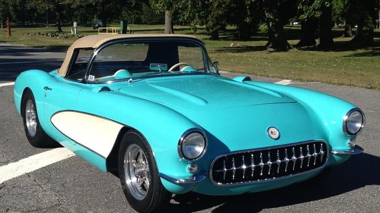 This 1957 Corvette became Tony Pedro's in 2008 shortly after...