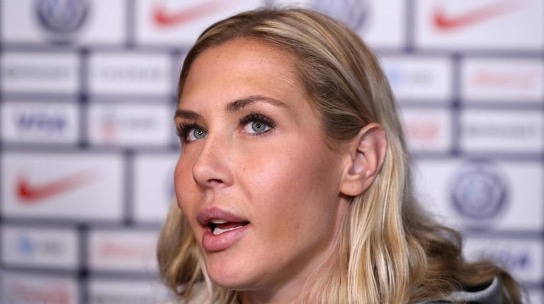Allie Long during the United States Women's National Team Media...