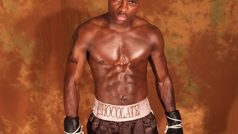 Super middleweight contender Peter Quillin poses. July 6, 2011.