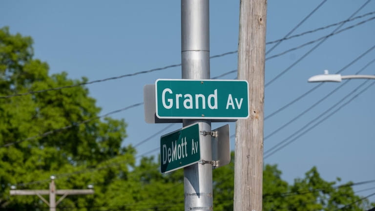 Grand and DeMott avenues in Baldwin. 