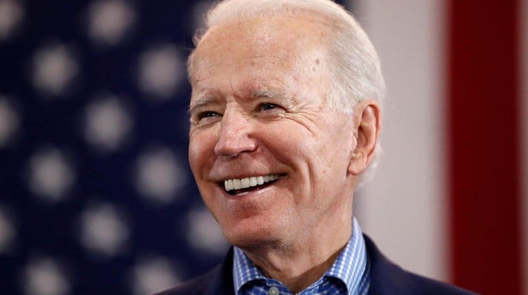 Former Vice President Joe Biden, the presumptive Democratic presidential nominee,...