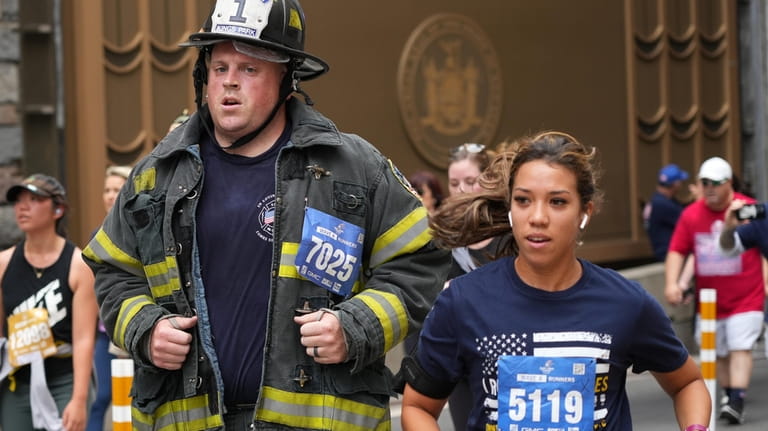 Runners participating in the Tunnel to Towers 5K Run & Walk...
