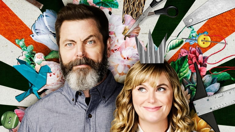 Nick Offerman and Amy Poehler host NBC's "Making It."