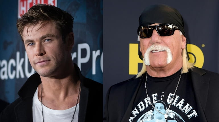 Chris Hemsworth, left, is reportedly set to play pro-wrestler Hulk...